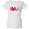 Camiseta mujer love estampado