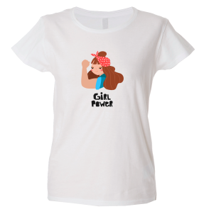 Camiseta mujer girl power
