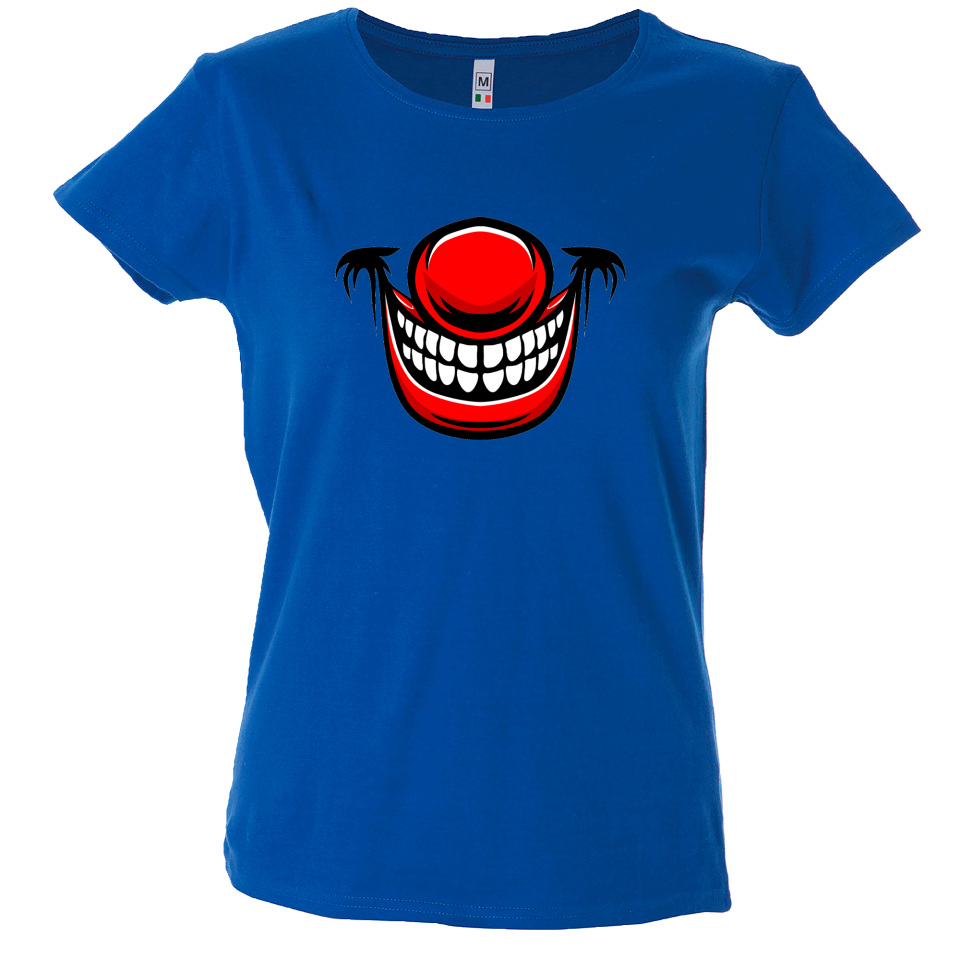 Camiseta mujer sonrisa payaso