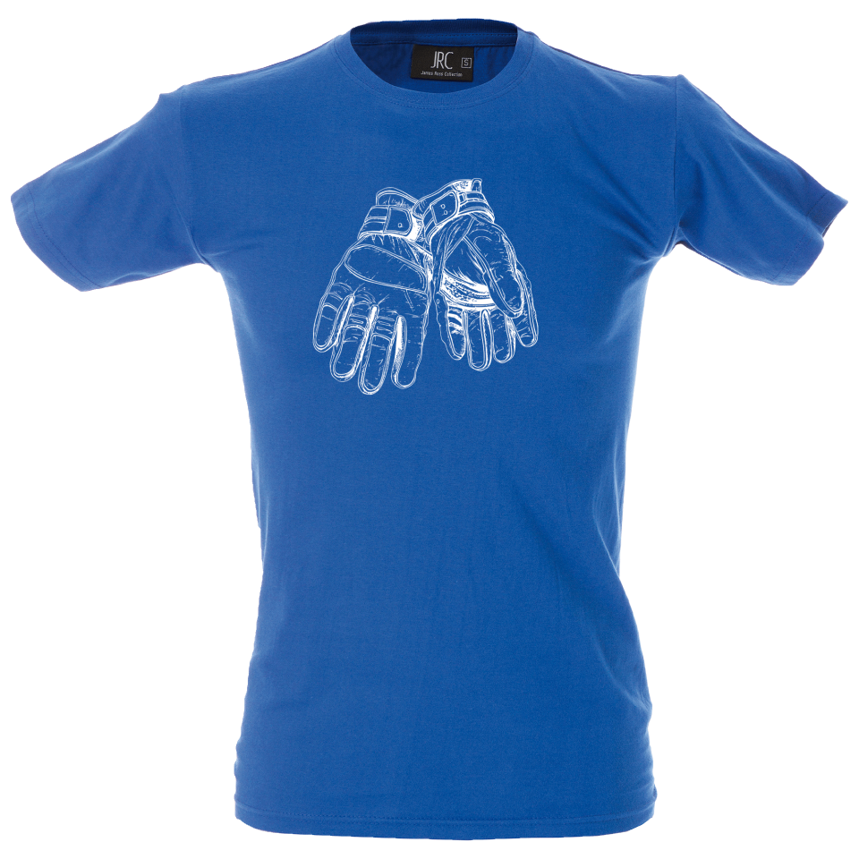 Camiseta hombre guantes