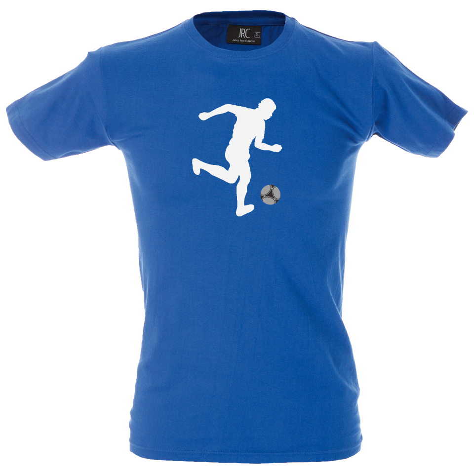 Camiseta hombre jugador fútbol