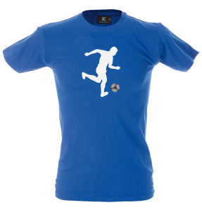 Camiseta hombre jugador fútbol