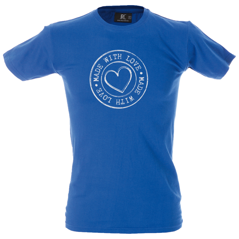 Camiseta hombre made with love