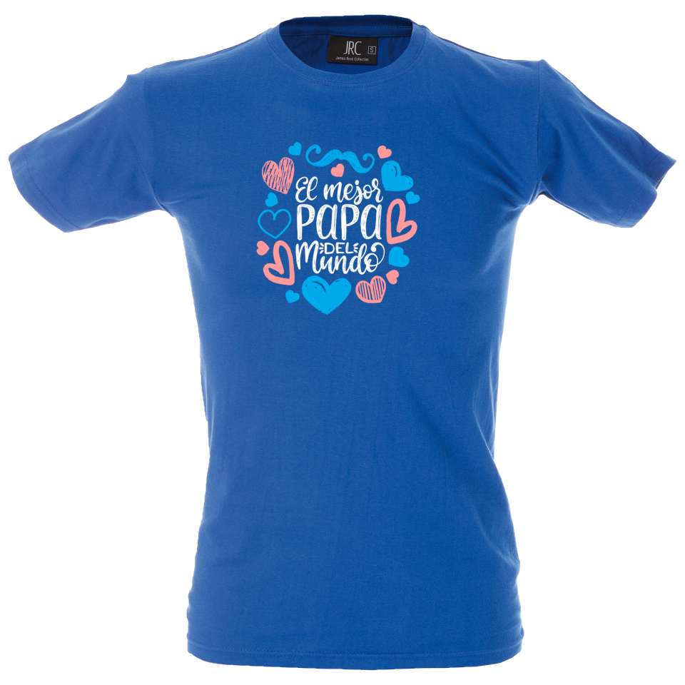 Camiseta hombre mejor papá del mundo 2