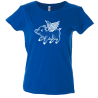 Camiseta  mujer cerdito volador