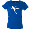 Camiseta mujer chute lateral