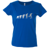 Camiseta mujer evolución fútbol