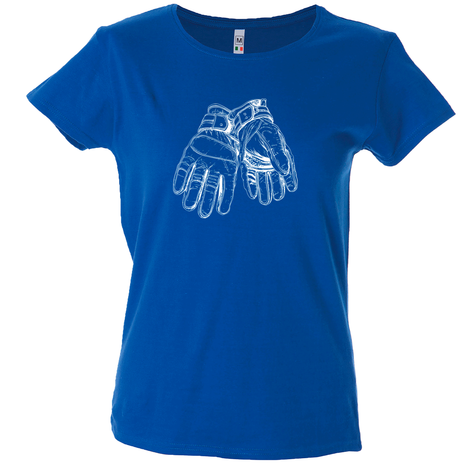 Camiseta mujer guantes
