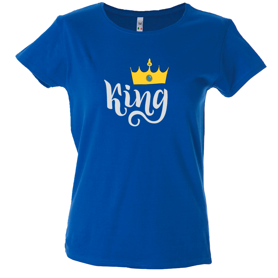 Camiseta mujer king