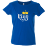 Camiseta mujer king