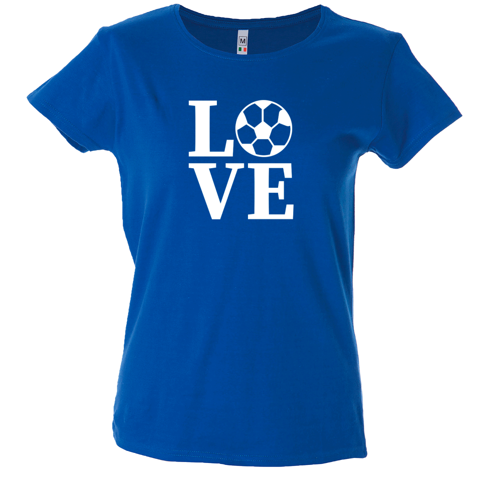 Camiseta mujer love fútbol