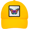 Gorra infantil con parche Mariposa Multicolor
