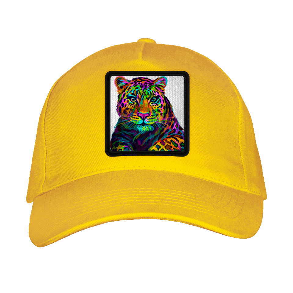 Gorra adulto con parche Guepardo Multicolor