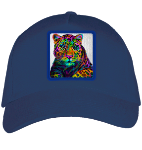 Gorra adulto con parche Guepardo Multicolor