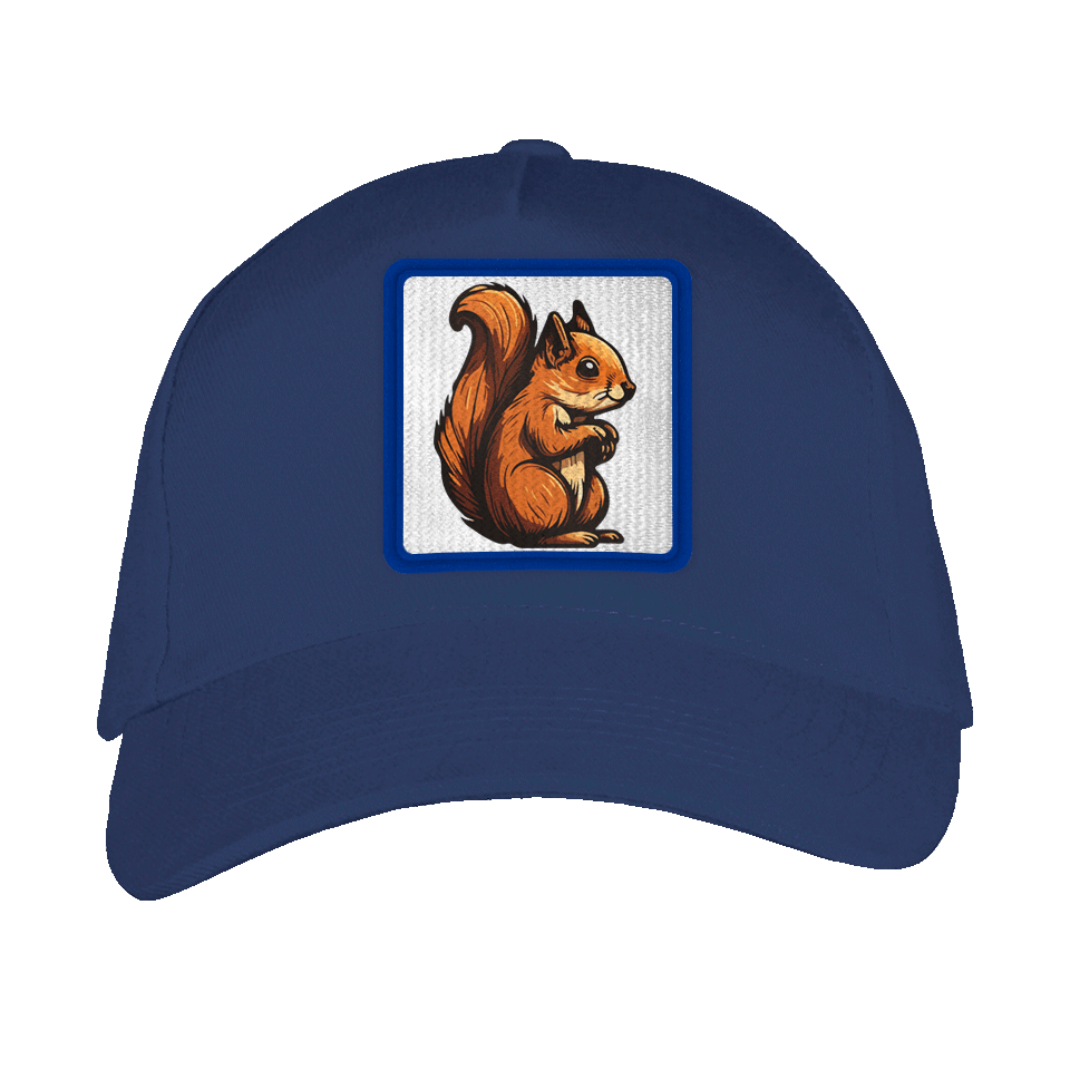 Gorra adulto con parche Ardilla