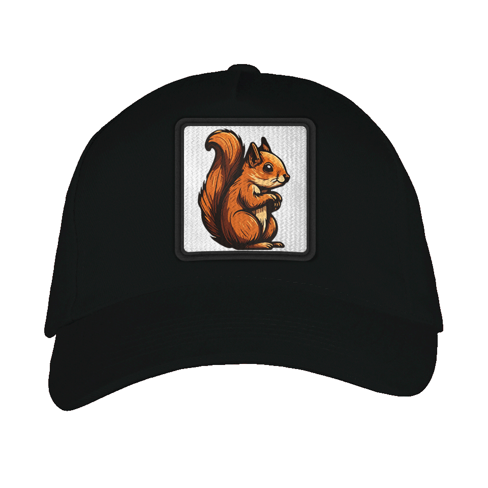 Gorra adulto con parche Ardilla
