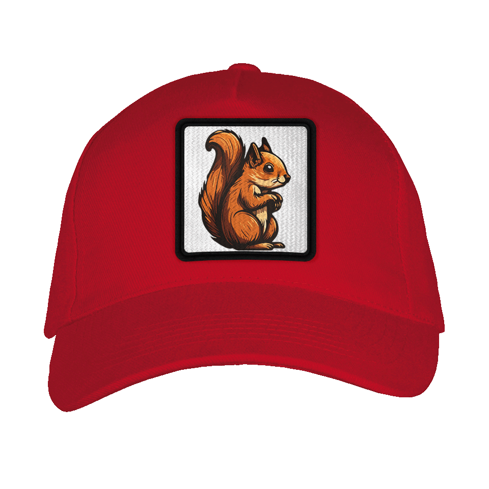 Gorra adulto con parche Ardilla