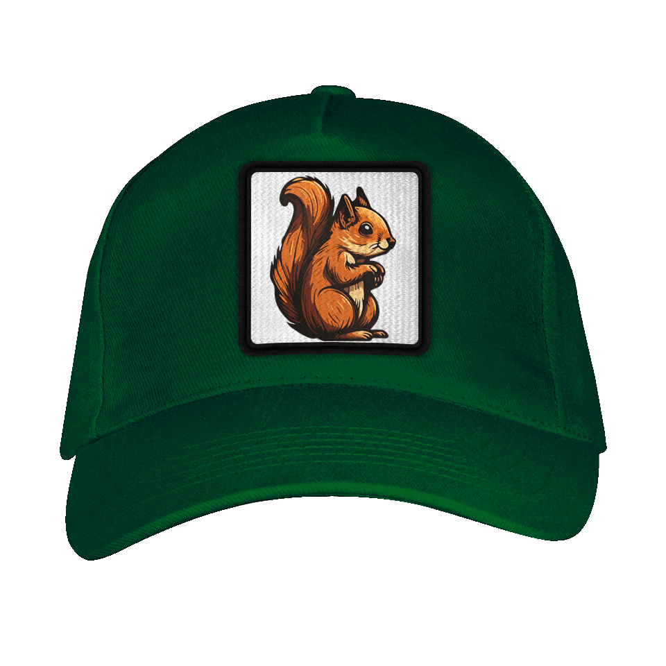Gorra adulto con parche Ardilla