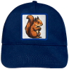 Gorra infantil con parche Ardilla