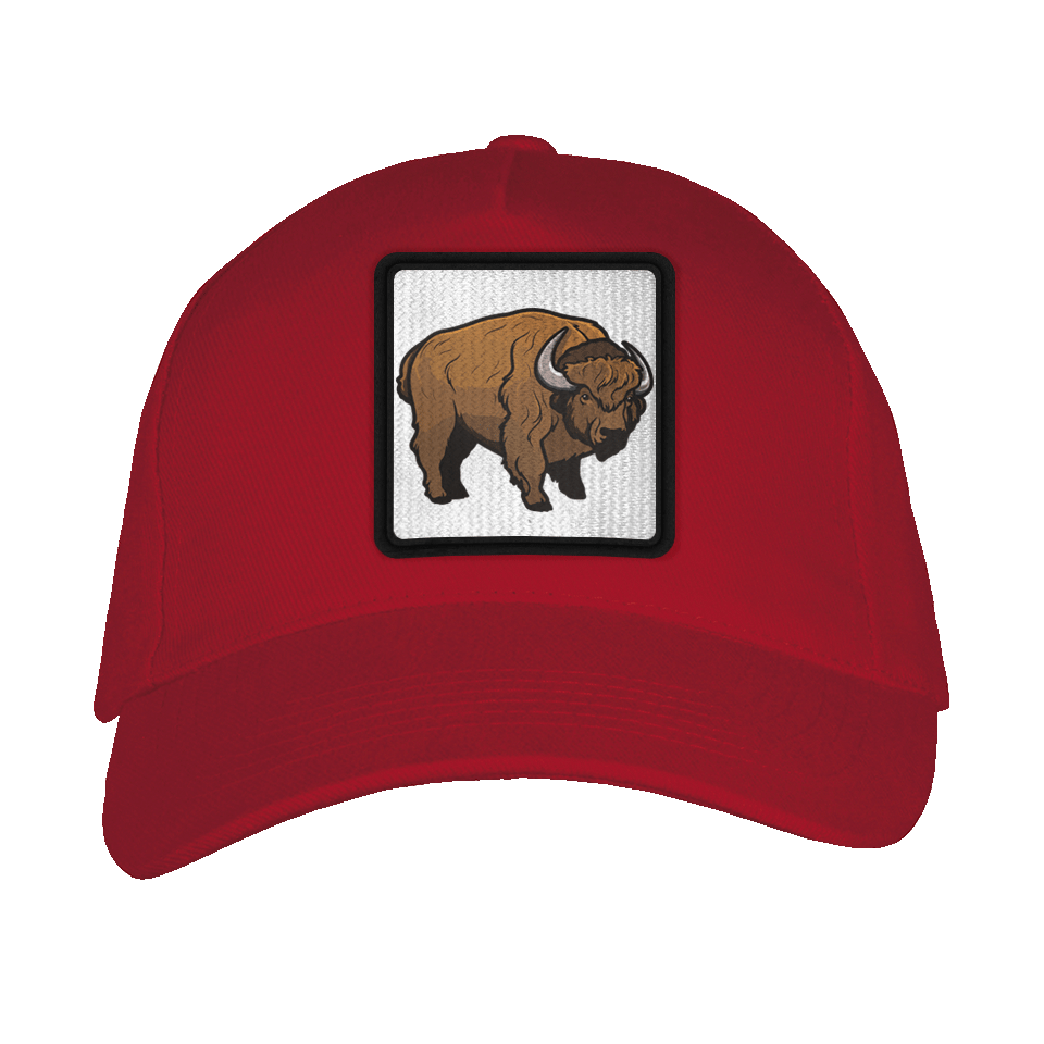 Gorra adulto con parche diseño Buey