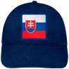 Gorra infantil con bandera Eslovaquia