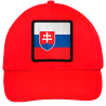 Gorra infantil con bandera Eslovaquia