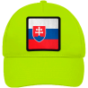 Gorra infantil con bandera Eslovaquia