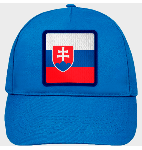 Gorra infantil con bandera Eslovaquia
