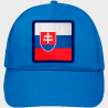 Gorra infantil con bandera Eslovaquia