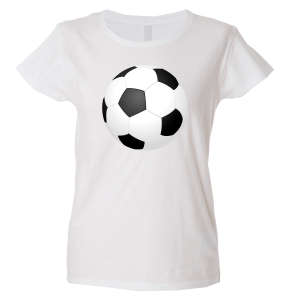 Camiseta mujer balón