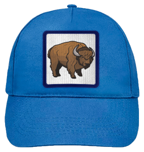 Gorra infantil con parche diseño Buey