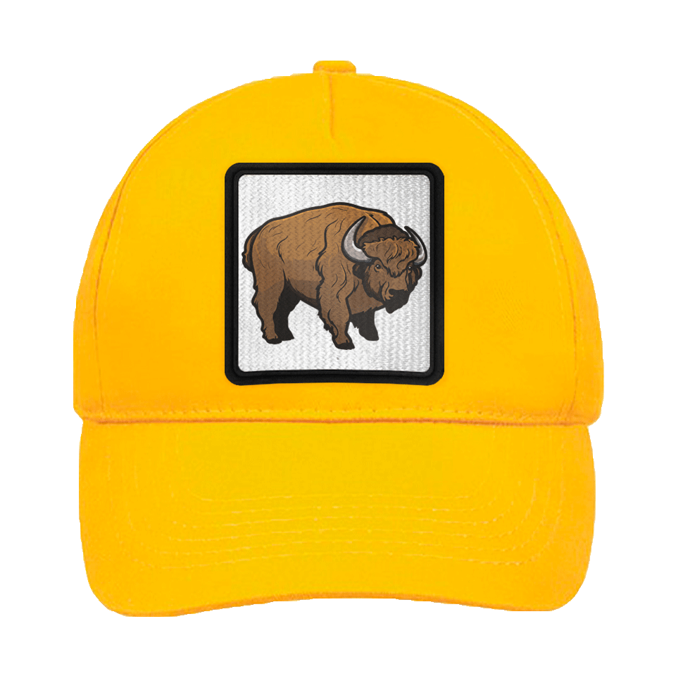 Gorra infantil con parche diseño Buey