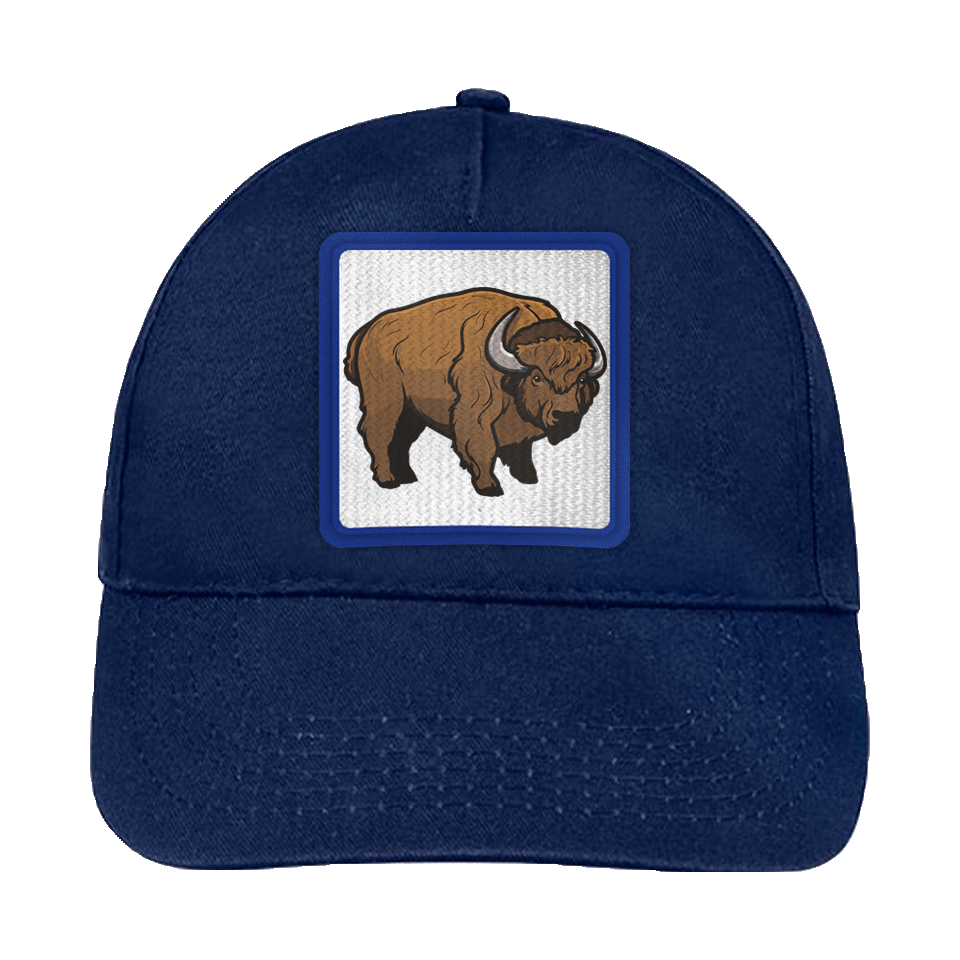 Gorra infantil con parche diseño Buey
