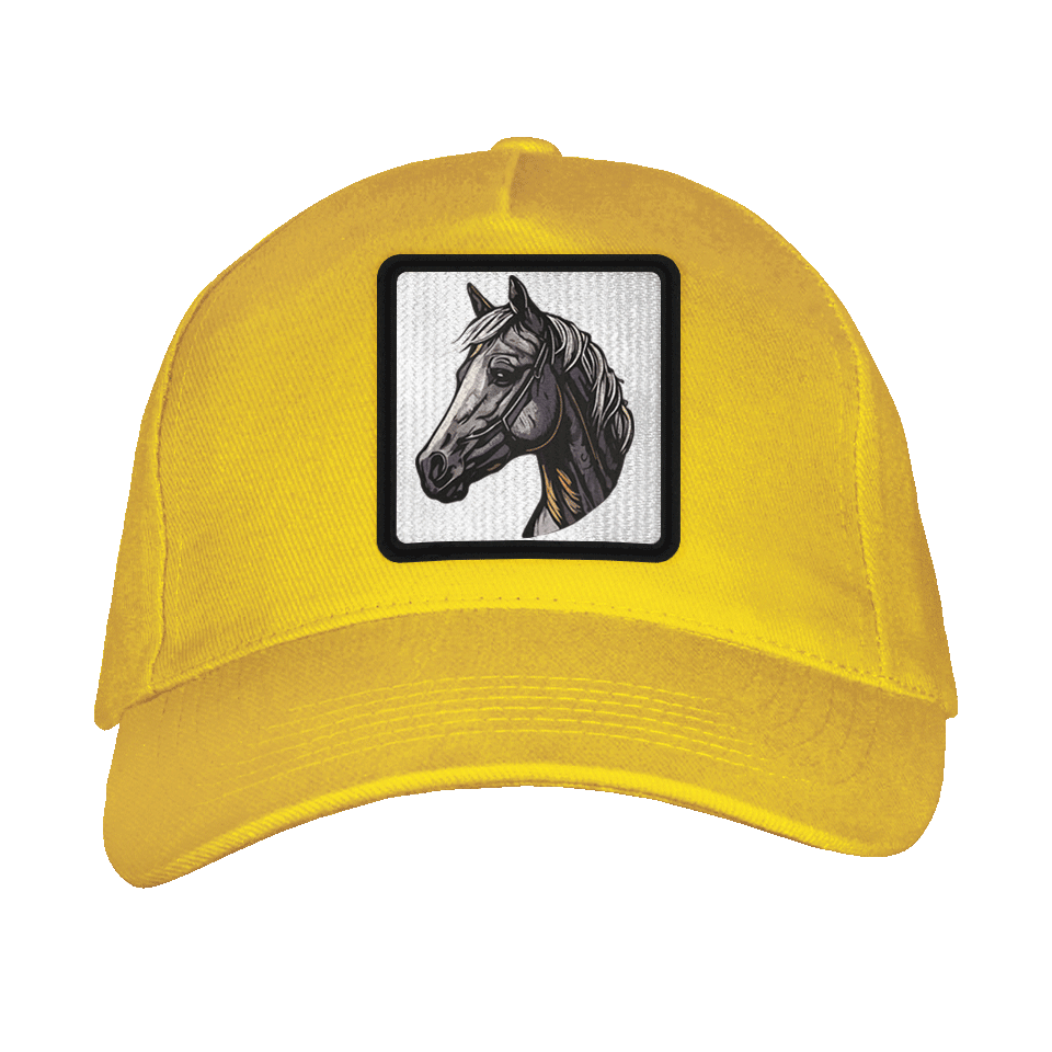 Gorra adulto con parche Caballo Negro