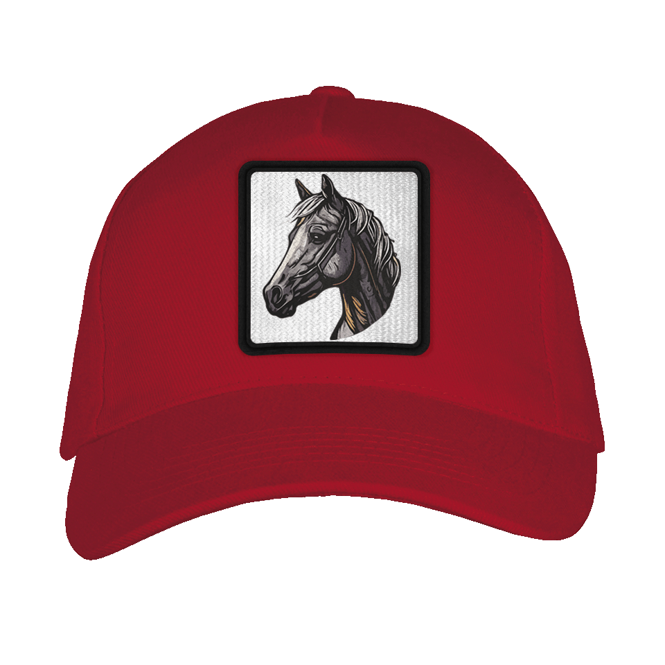 Gorra adulto con parche Caballo Negro