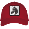 Gorra adulto con parche Caballo Negro
