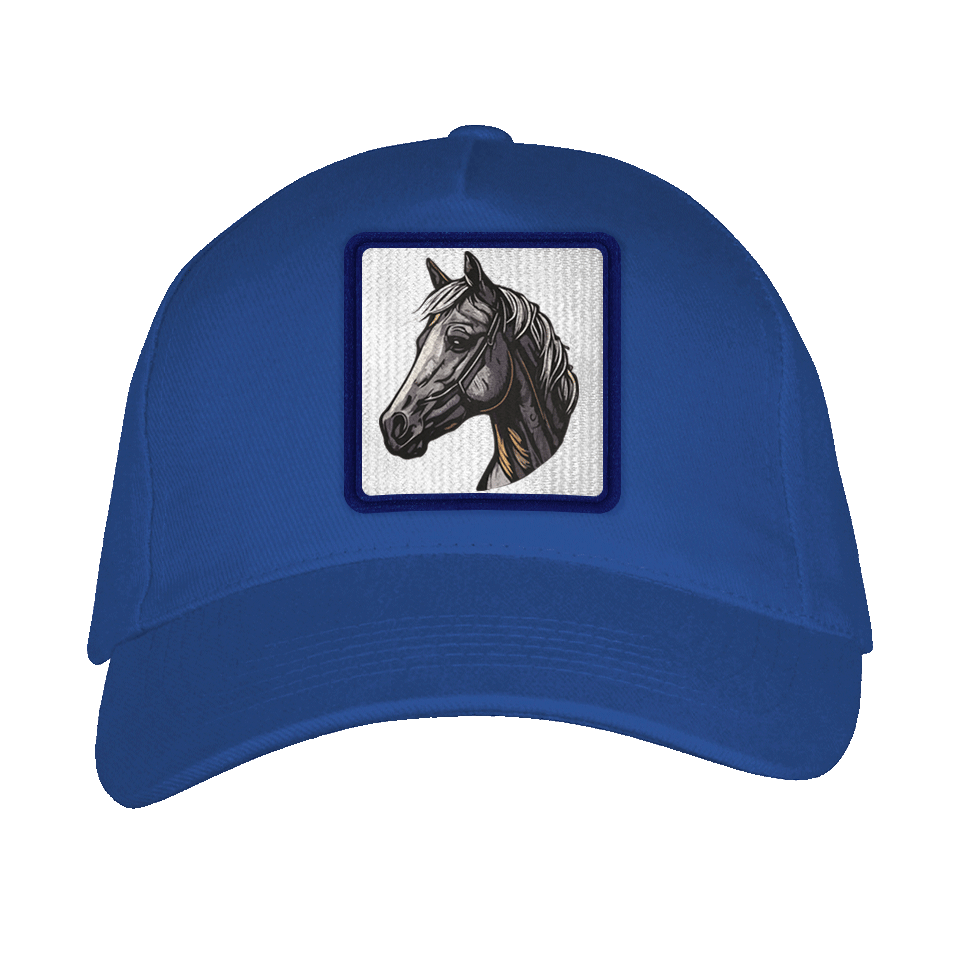 Gorra adulto con parche Caballo Negro