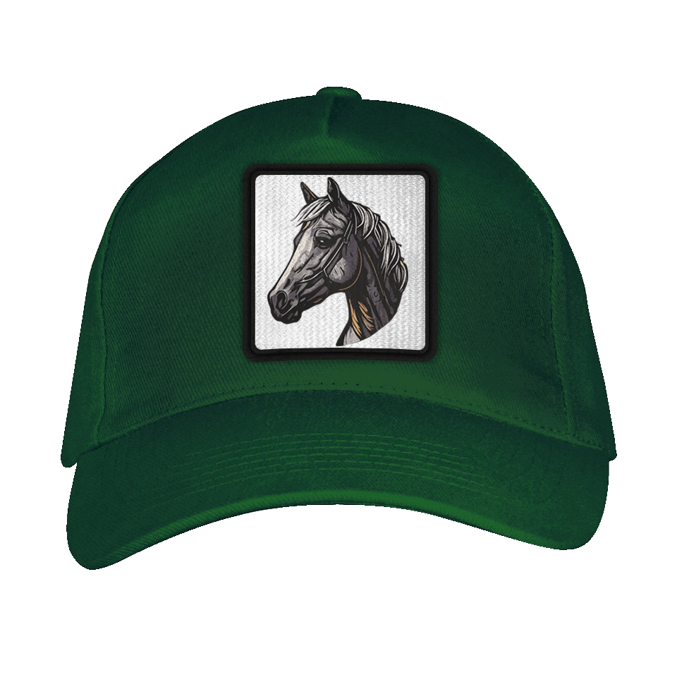 Gorra adulto con parche Caballo Negro