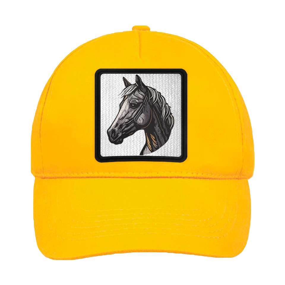 Gorra infantil con parche Caballo Negro
