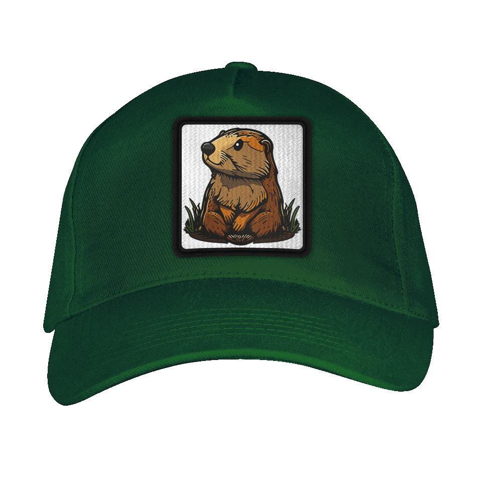 Gorra adulto con parche Castor