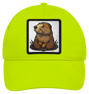 Gorra infantil con parche Castor