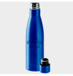 Botella térmica de acero inoxidable 500 ml personalizada