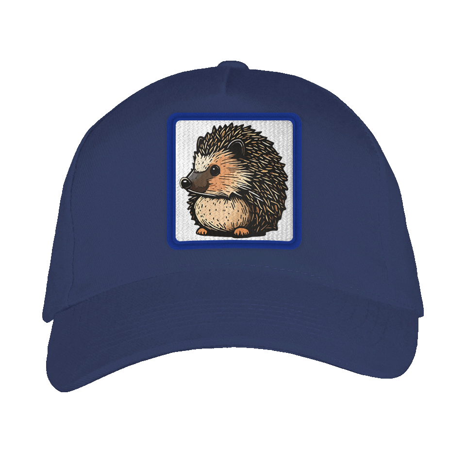 Gorra adulto con parche Dibujo Erizo