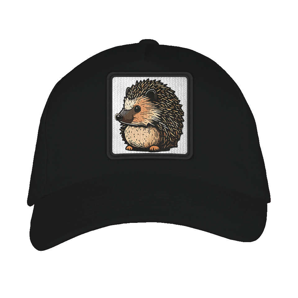 Gorra adulto con parche Dibujo Erizo