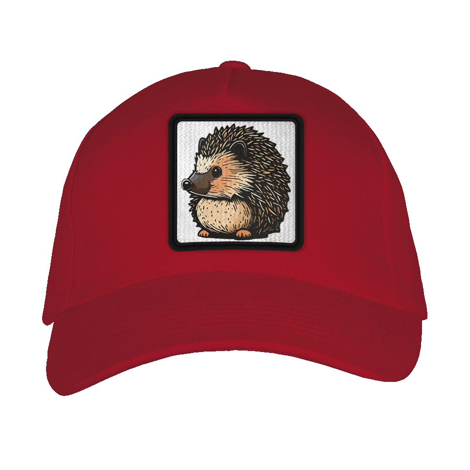 Gorra adulto con parche Dibujo Erizo