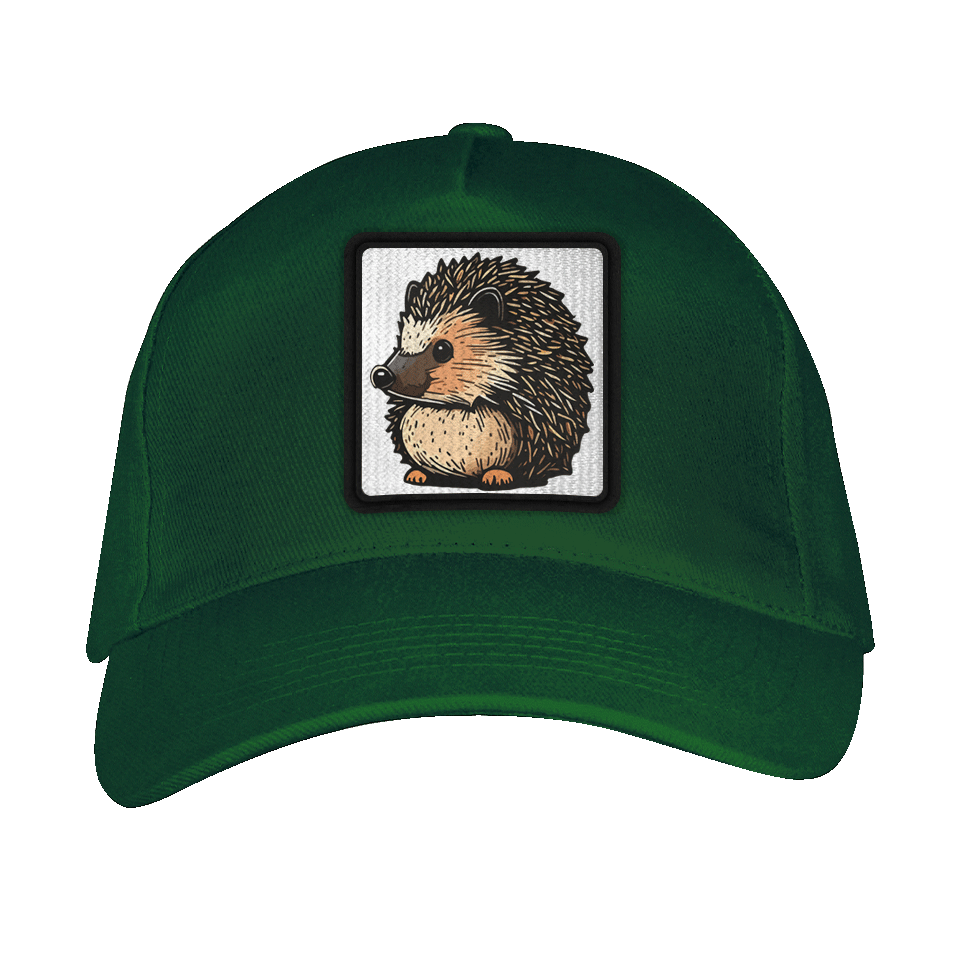 Gorra adulto con parche Dibujo Erizo