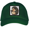 Gorra adulto con parche Dibujo Erizo