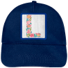 Gorra infantil con parche Letra L