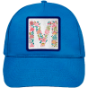 Gorra infantil con parche Letra M