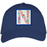 Gorra adulto con parche Letra N